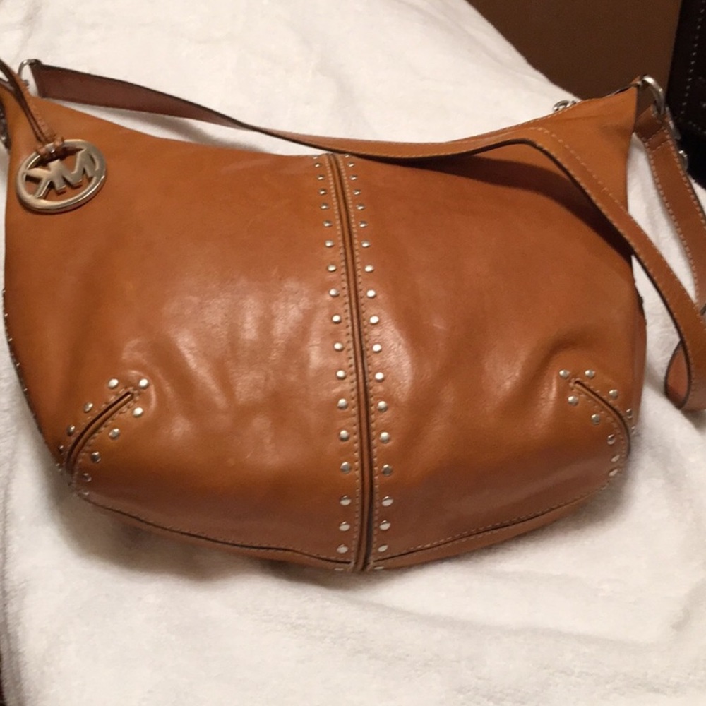 💃Sale💃💥💥Michael Kors Tan Leather Handbag